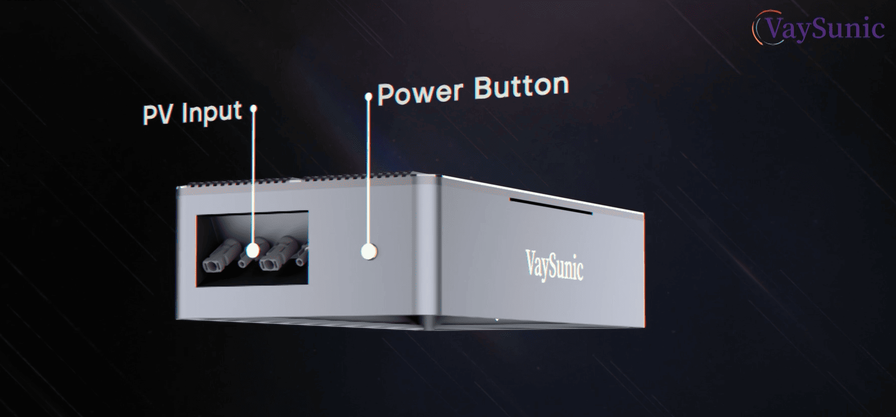 VaySunic VA 2000 Plug-In Thuisbatterij 2.56 kWh